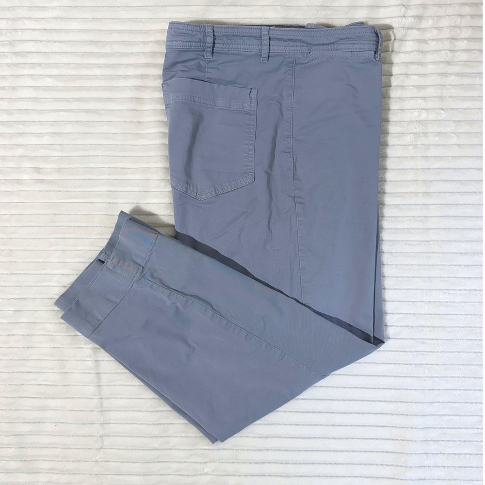 Everlane Women Gray Chino Pants Size 12 Straight‎ Leg High Rise Cotton Blend